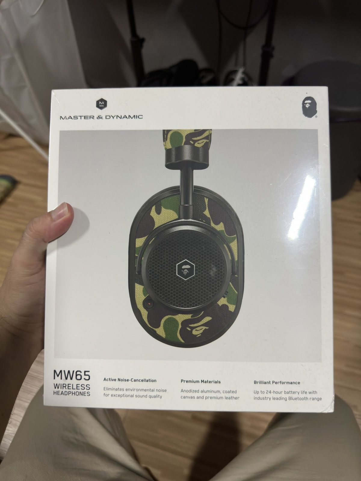 A BATHING APE Bape x MASTER & DYNAMIC Wireless Headphones