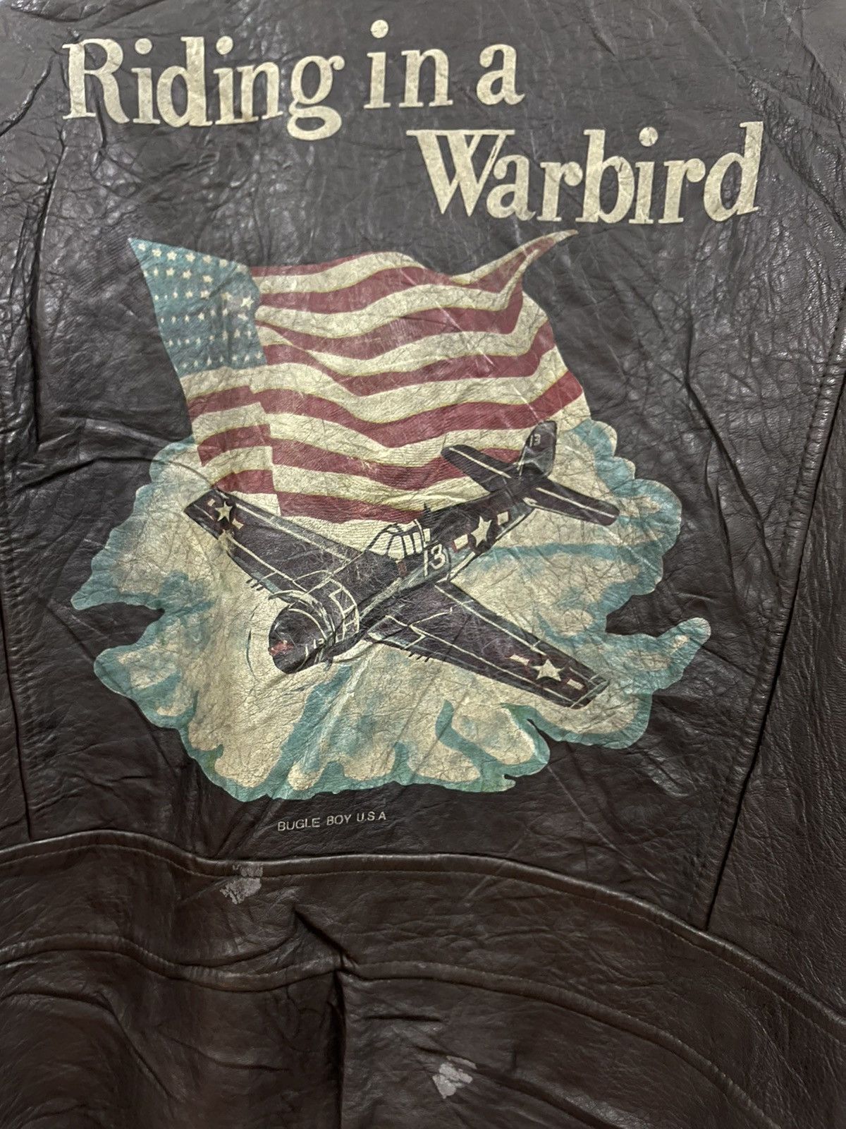 Bugle Boy × Vintage Vintage Bugle Boy U.S.A Flight Bomber Jacket Size US L / EU 52-54 / 3 - 5 Thumbnail