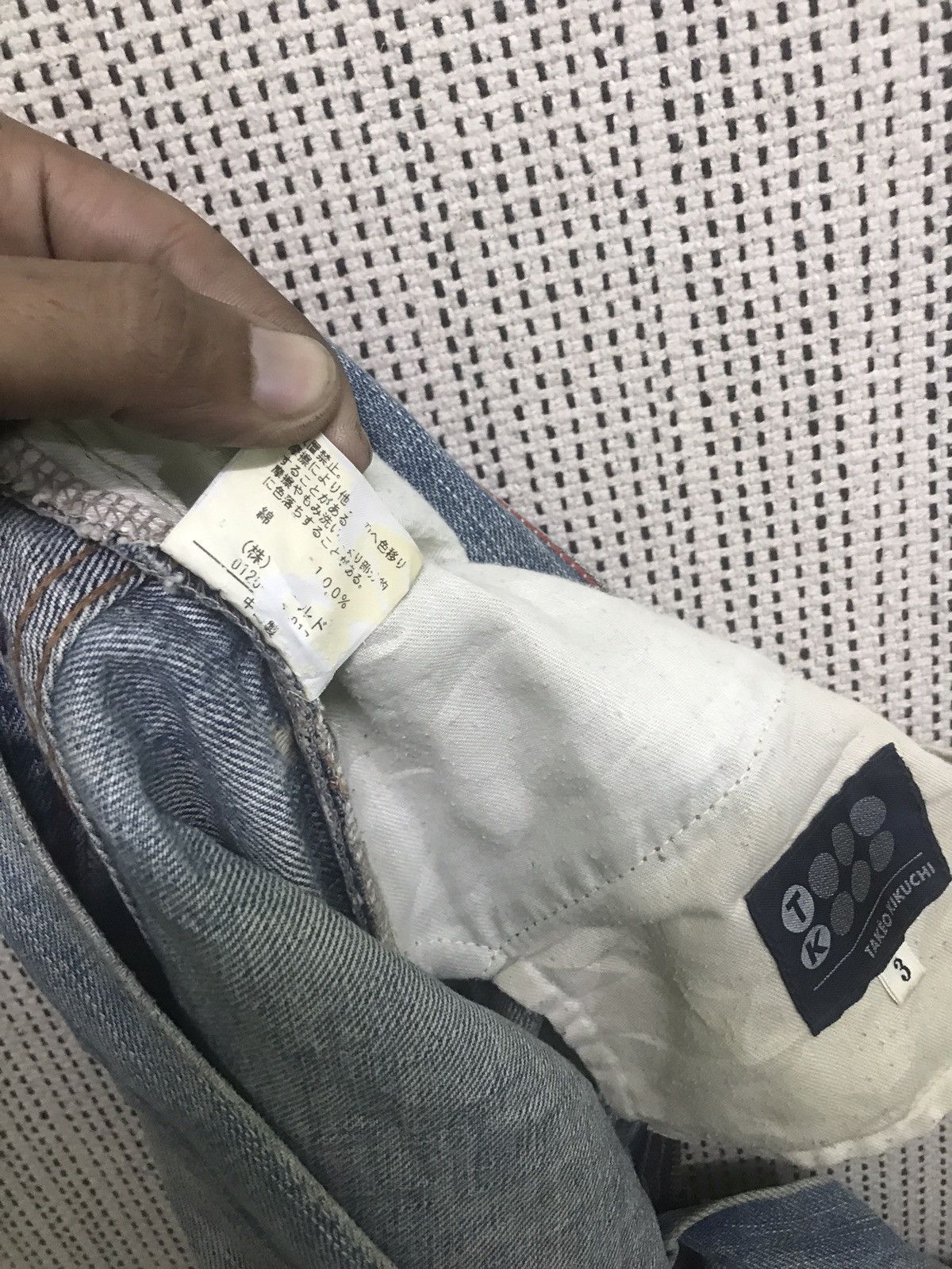 Takeo Kikuchi DISTRESSED ‼️‼️ vintage takeo kikuchi very rare Size US 33 - 8 Thumbnail
