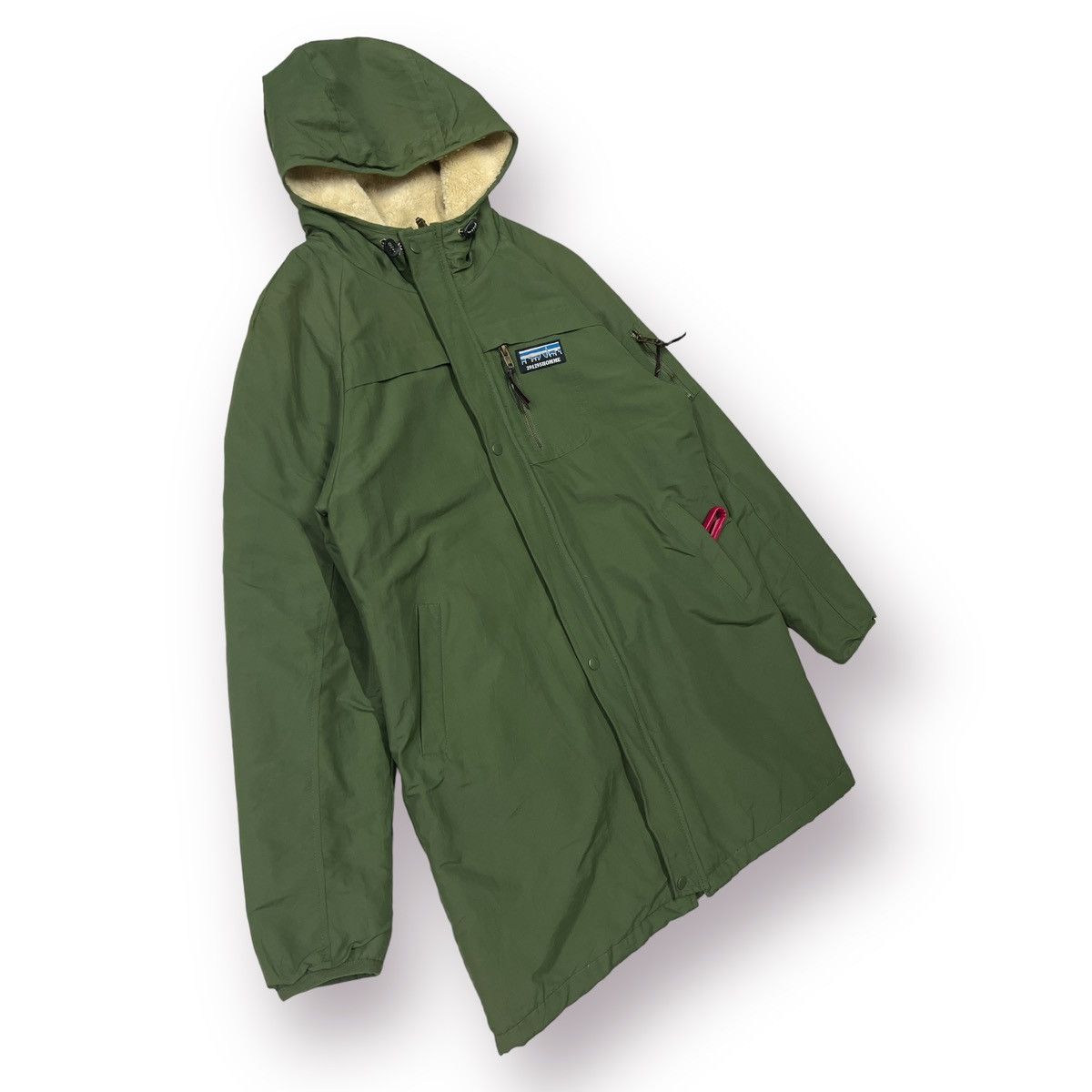 291295=Homme 291295 Homme reversible sherpa parka jacket Size US M / EU 48-50 / 2 - 3 Thumbnail