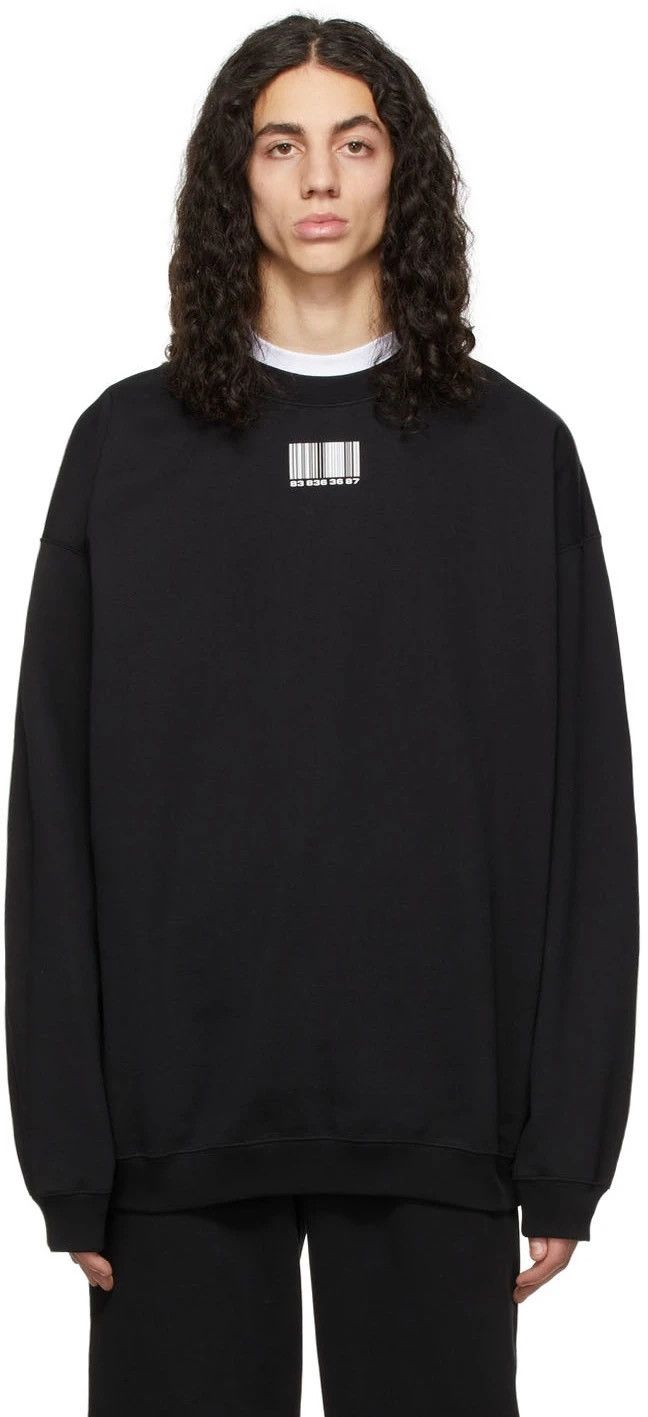 VTMNTS × Vetements VTMNTS Barcode Sweatshirt Size US S / EU 44-46 / 1 - 14 Thumbnail