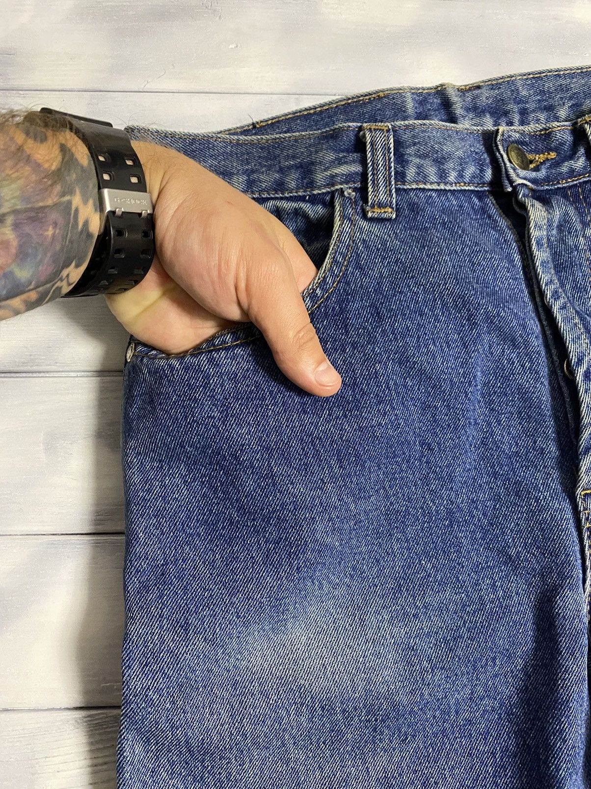 Versace Jeans Couture Rare Vintage Luxury Jeans Versace Jeans Couture. Size US 30 / EU 46 - 6 Thumbnail