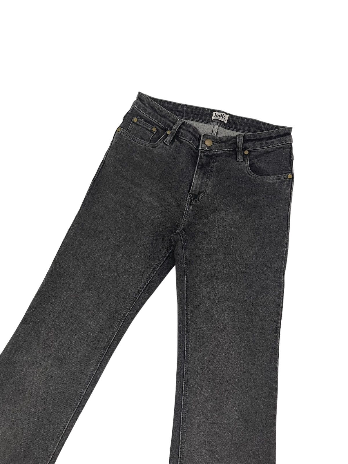 Japanese Brand Vintage Indio Japan Flare Jeans Size US 28 / EU 44 - 3 Thumbnail