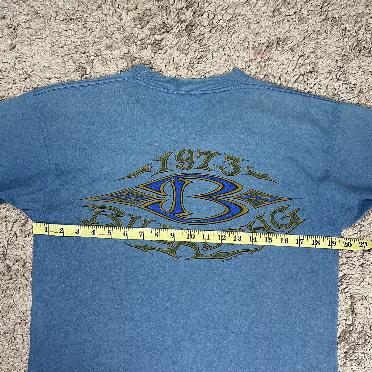 Billabong Vintage 90’s Billabong Big Logo T-shirt Size US M / EU 48-50 / 2 - 13 Thumbnail