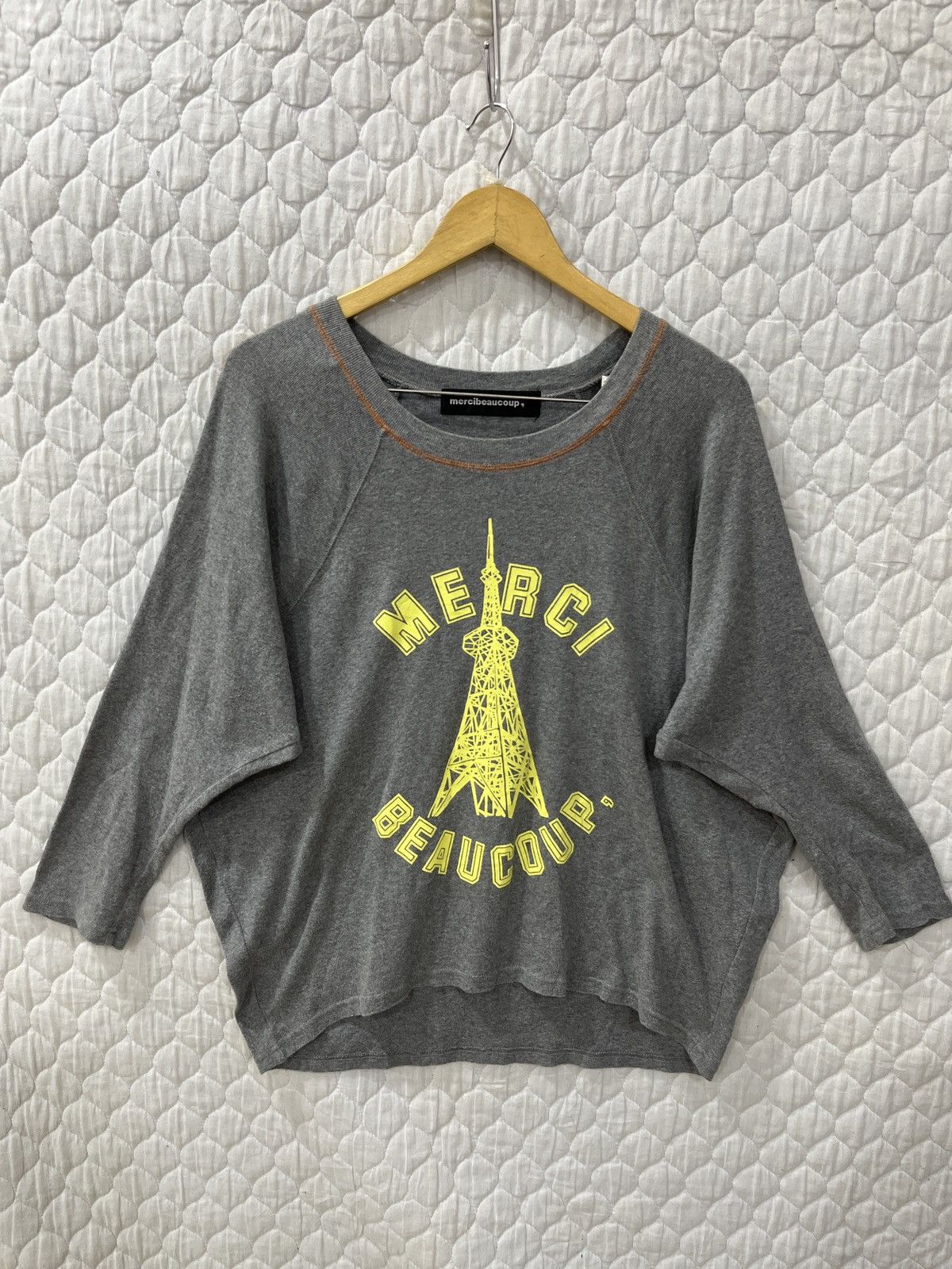 Issey Miyake (Tttt). ISSEY MIYAKE MERCIBEAUCOUP LADIES TOP Size M / US 6-8 / IT 42-44 - 1 Thumbnail