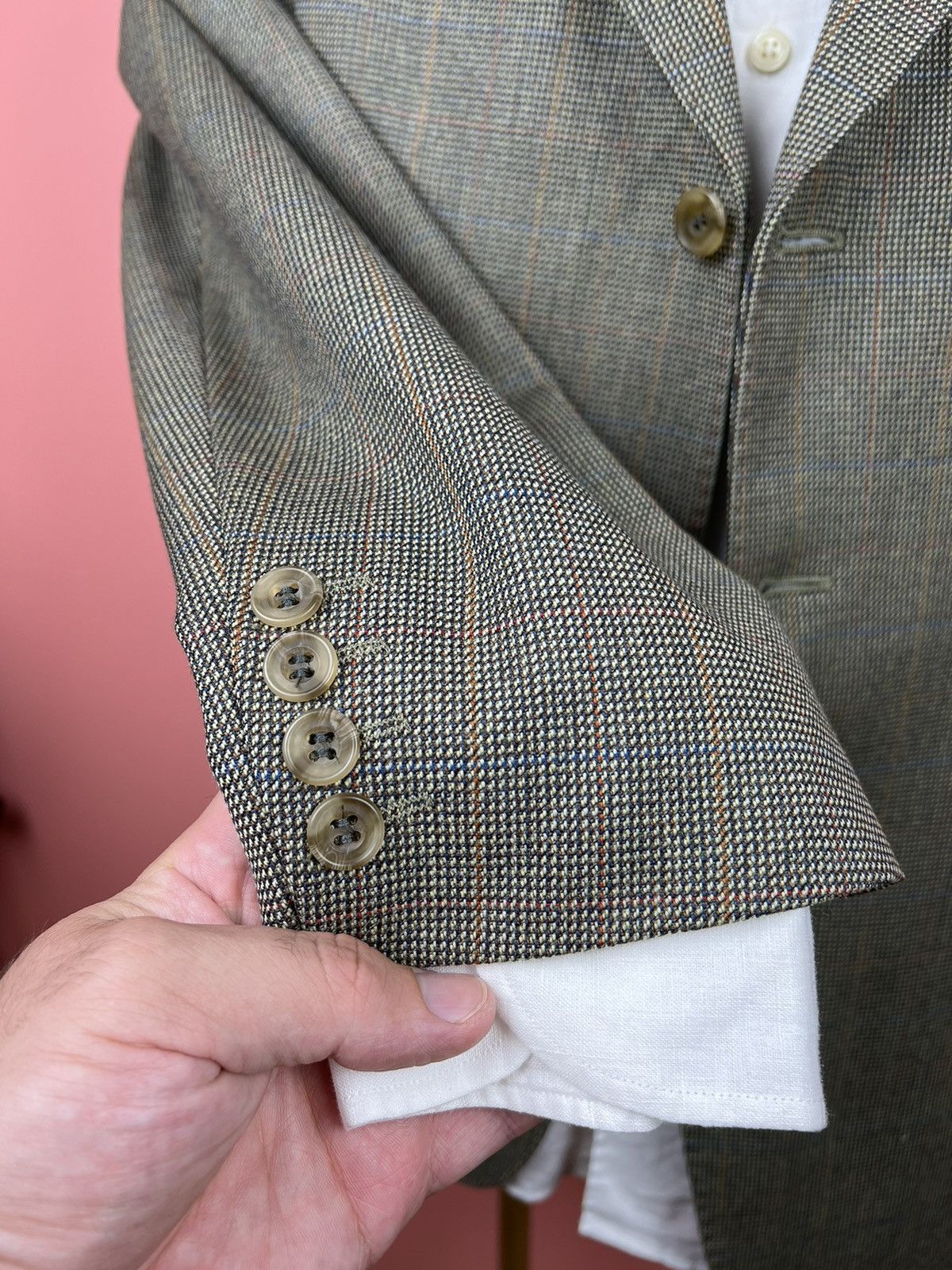 DAKS Daks wool suit classic hype sale blazer and pants Size 44R - 3 Thumbnail