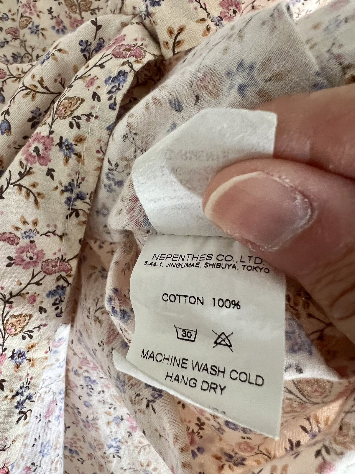 Engineered Garments Flower Print Button Down Size US S / EU 44-46 / 1 - 7 Thumbnail