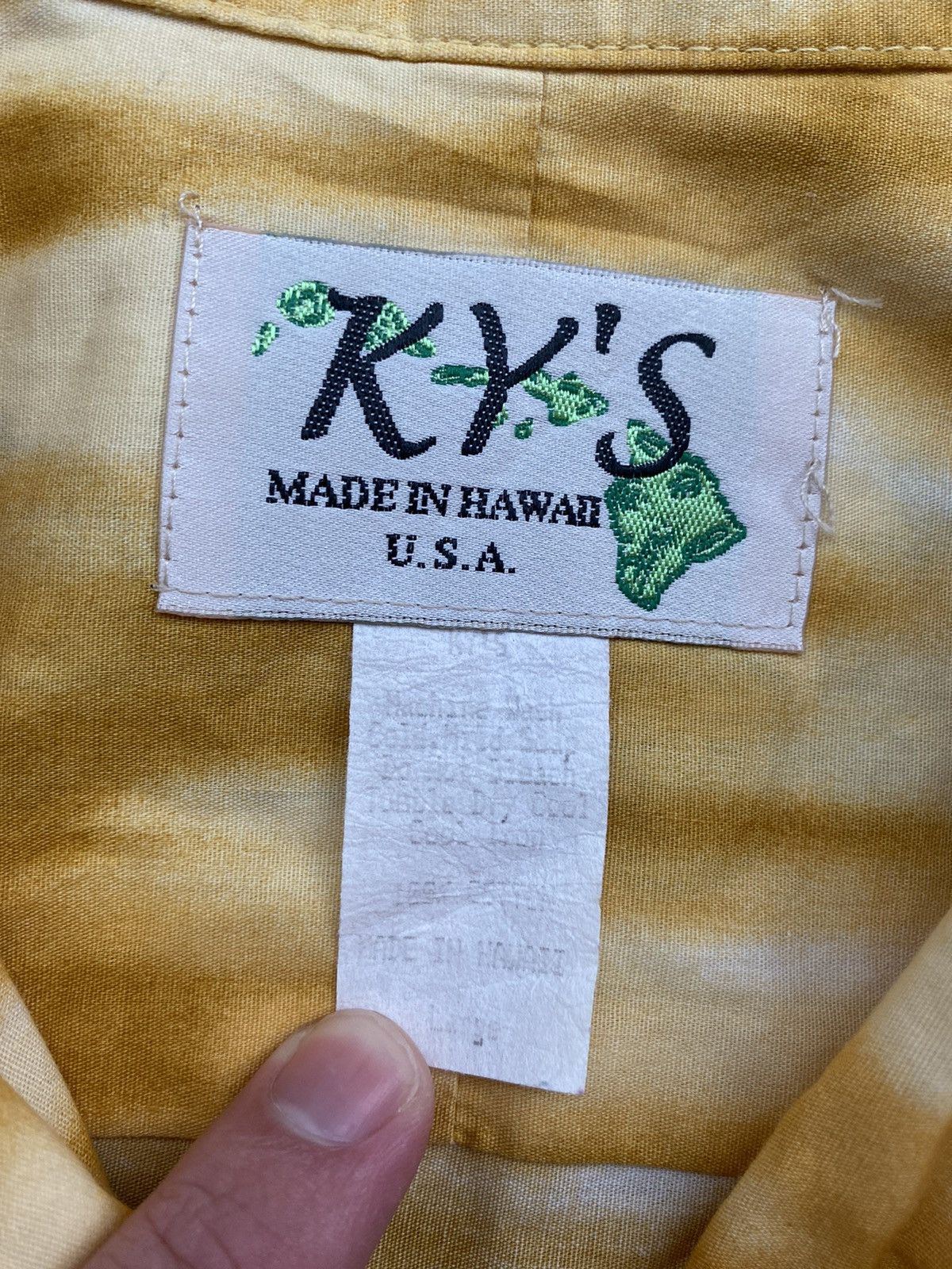 Vintage KY’S Hawaiian shirt size L Size US L / EU 52-54 / 3 - 4 Thumbnail
