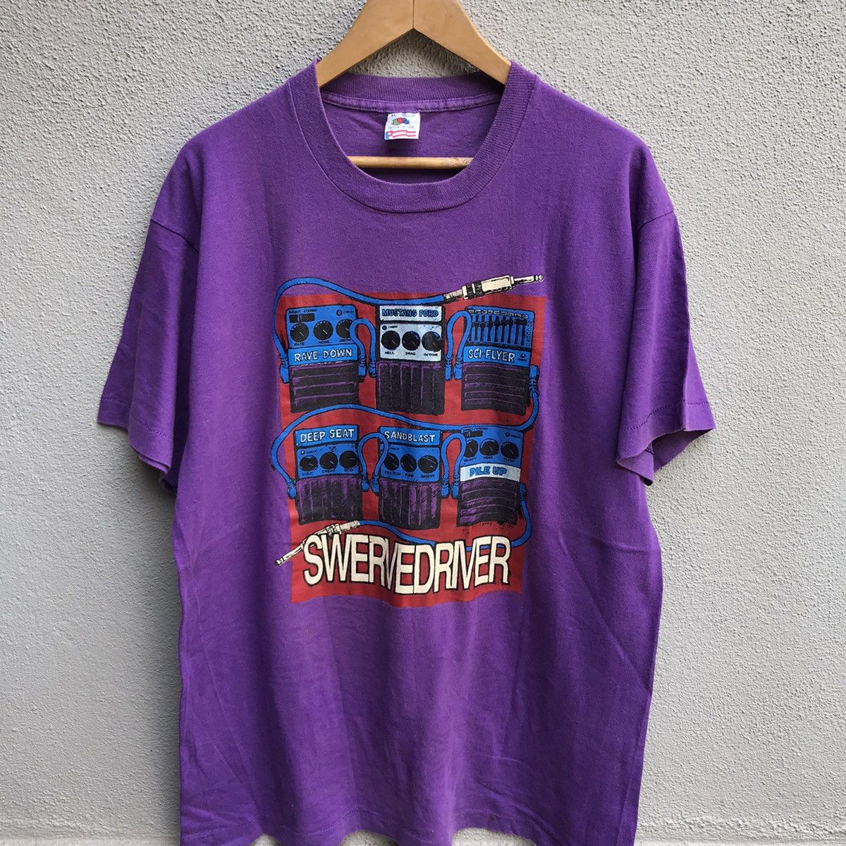 Band Tees Vintage 90s SWERVEDRIVER band tee shoegaze Size US XL / EU 56 / 4 - 2 Thumbnail