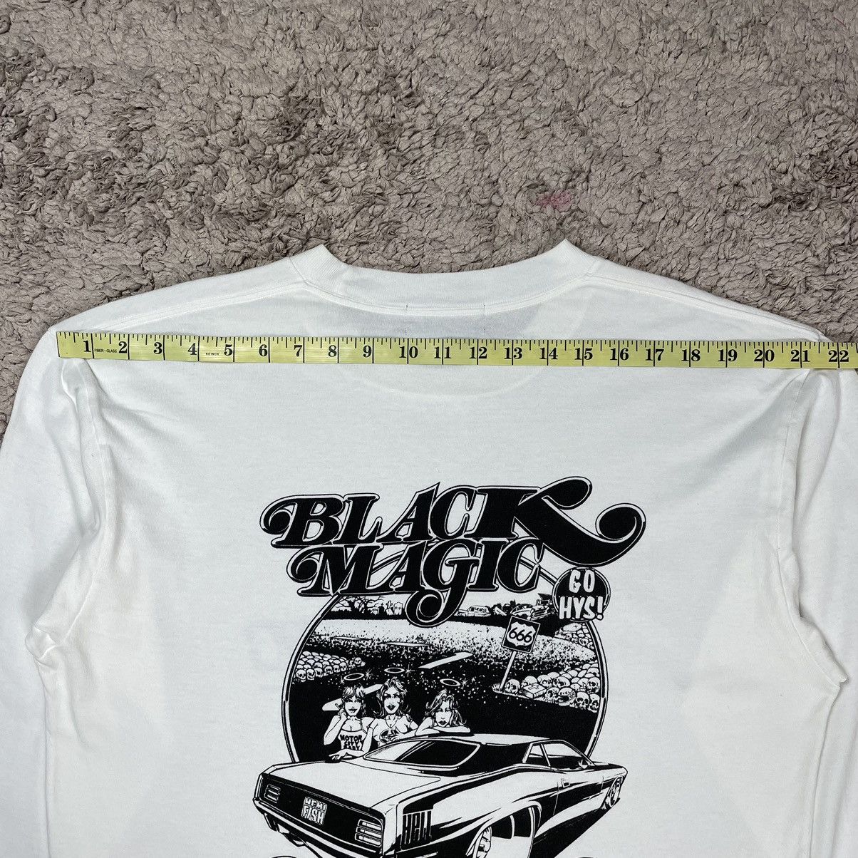 Hysteric Glamour Vintage Hysteric Glamour Black Magic Graphic T-shirt Size US L / EU 52-54 / 3 - 18 Thumbnail