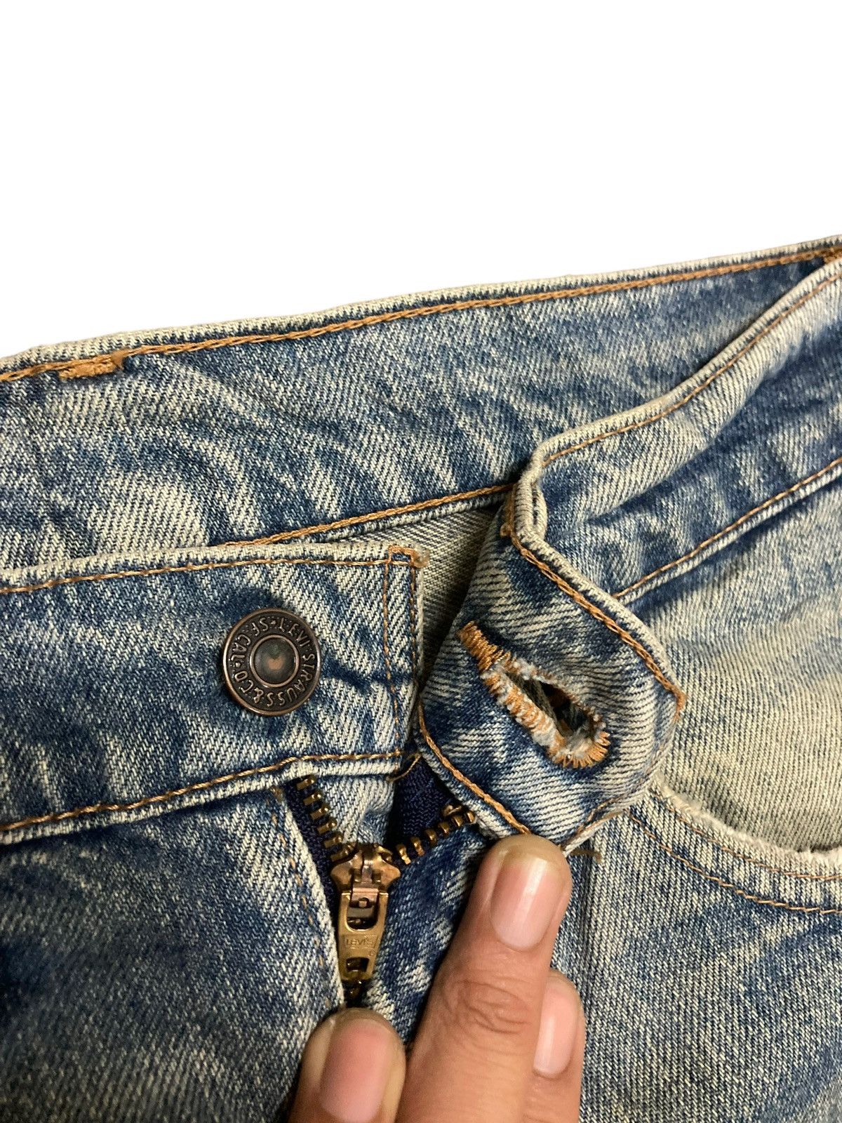 Levi's × Levi's Vintage Clothing × Vintage Vintage 90s Mudwash Japanese Levis 512-0217 Size US 27 - 9 Thumbnail