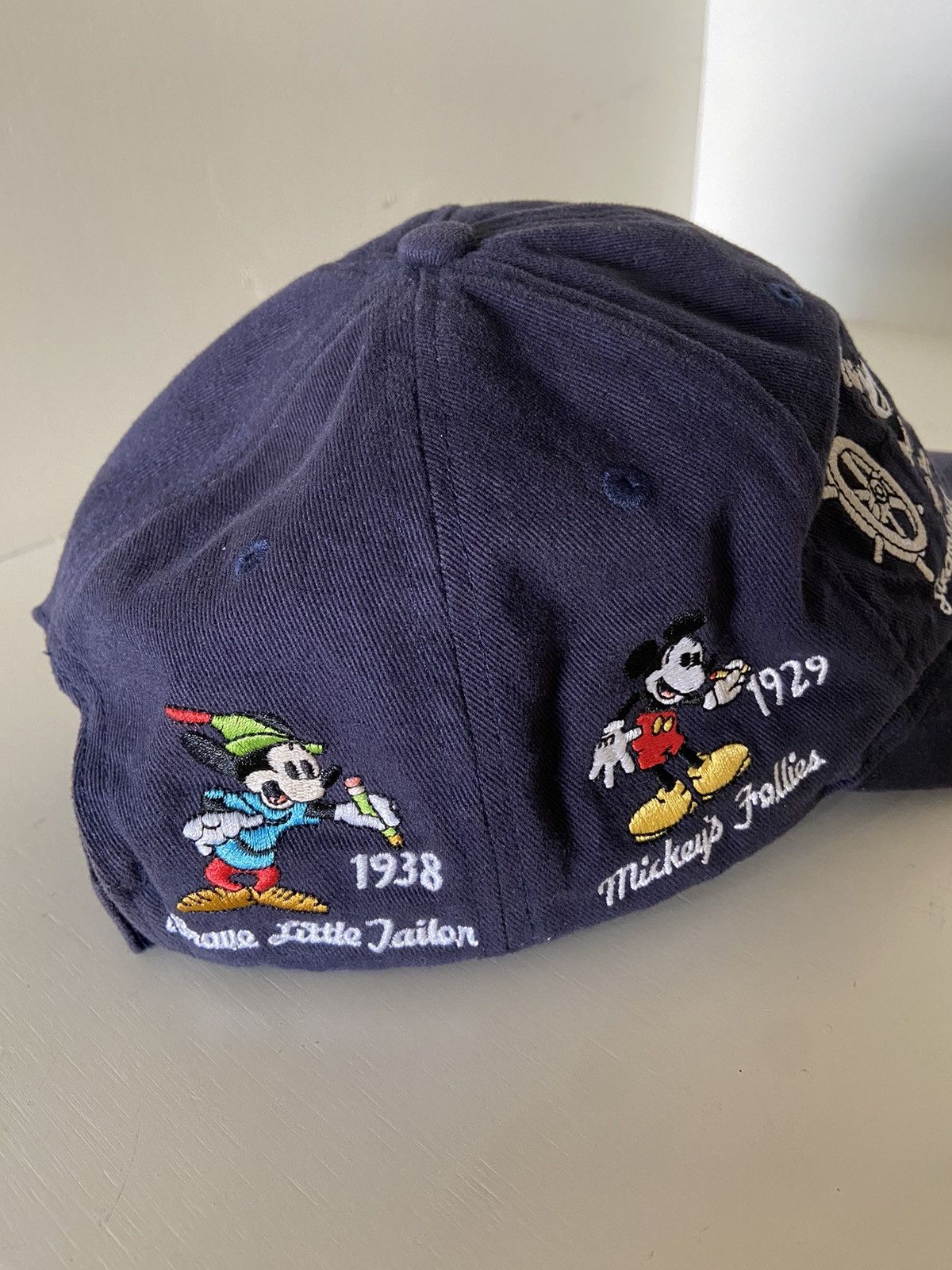 Disney Rare Vintage Walt Disney World Mickey Mouse Baseball Cap Hat Size ONE SIZE - 7 Thumbnail
