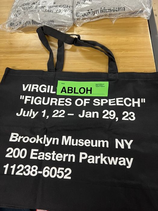 Virgil Abloh FOS Brooklyn Museum Torch Tote | Grailed