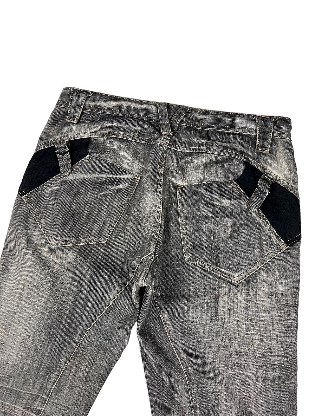 PPFM PPFM Side Zipper Distressed Denim Size US 34 / EU 50 - 8 Thumbnail