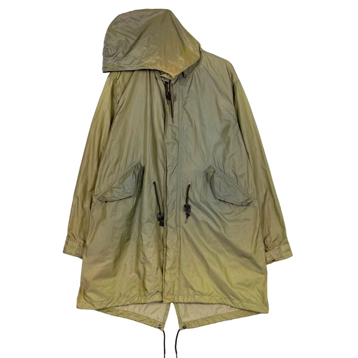 Paul Smith × Vintage 💥PAUL SMITH SUNFADED HOODIE NYLON PARKA Size US L / EU 52-54 / 3 - 1 Thumbnail