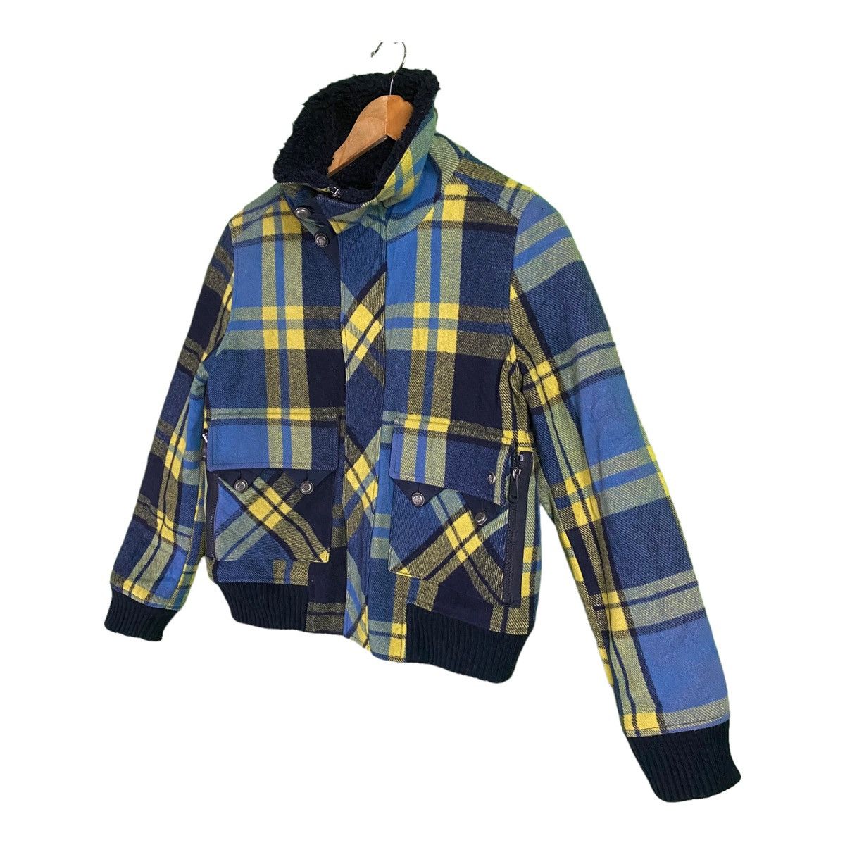 Diesel Diesel Vintage Jackets Multicolour Plaid Pockets Size US M / EU 48-50 / 2 - 4 Thumbnail