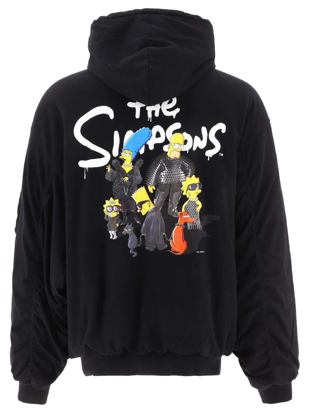 Balenciaga × The Simpsons Balenciaga the Simpsons Padded Hooded Bomber Jacket Size US M / EU 48-50 / 2 - 8 Thumbnail