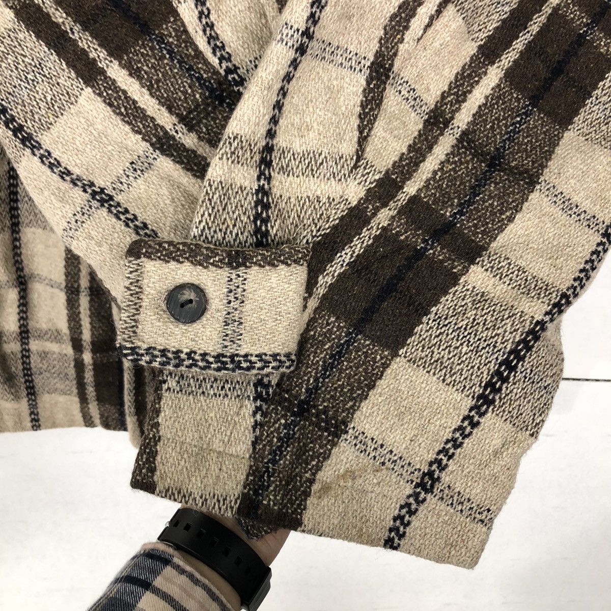 Flannel VINTAGE WILD WEAR FLANNEL JACKET TARTAN DESIGN Size US L / EU 52-54 / 3 - 11 Thumbnail