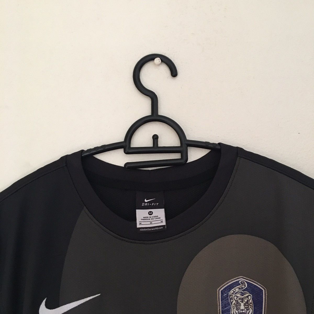Nike × Vintage Black South Korea GK Rare Jersey Padding with Nameset Size US M / EU 48-50 / 2 - 2 Thumbnail