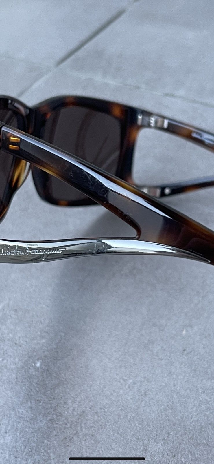 Salvatore Ferragamo Salvatore Ferragamo 2091 103/3 Tiger Camo Sunglasses Size ONE SIZE - 14 Thumbnail