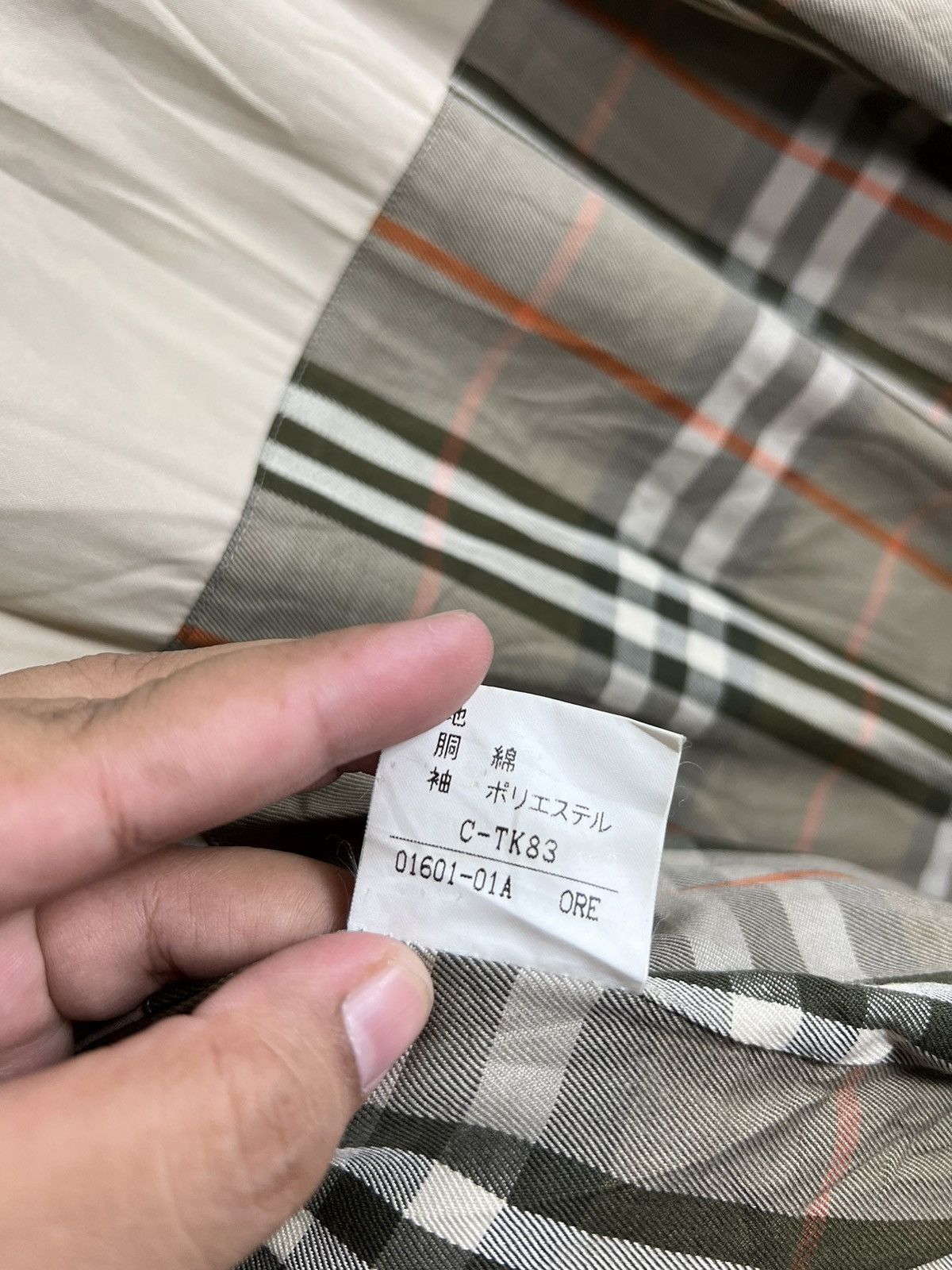Burberry 🔥 80s BURBERYS TRENCHCOAT NOVA CHECK LINING NICE DESIGN Size US M / EU 48-50 / 2 - 11 Thumbnail