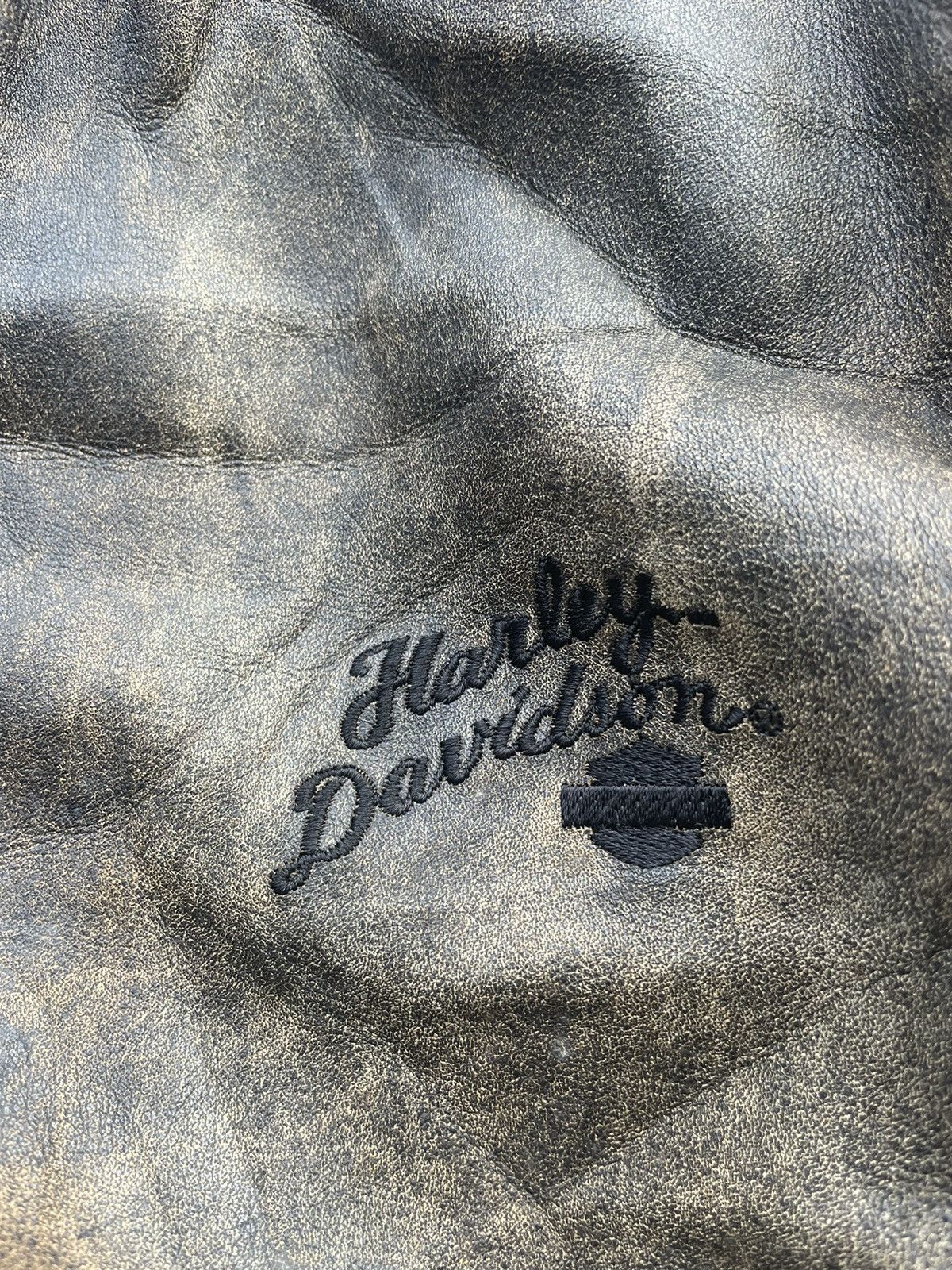 Harley Davidson Vintage 90’s Harley Davidson Leather Jacket Size US M / EU 48-50 / 2 - 19 Thumbnail
