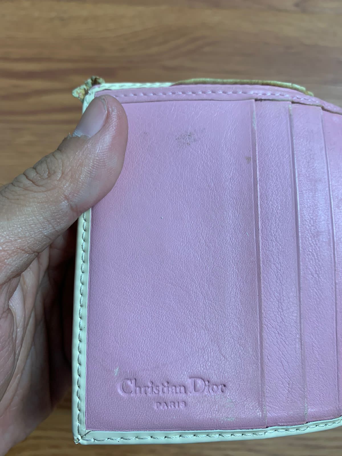 Dior Dior No.1 Pink Trotter Bifold Wallet Size ONE SIZE - 9 Thumbnail
