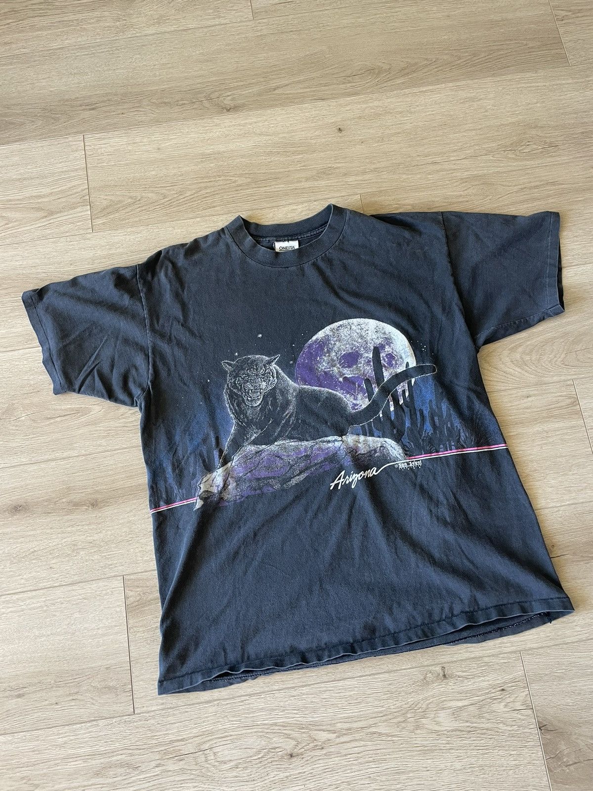 Vintage 90s Arizona Nature Tee Size US XL / EU 56 / 4 - 1 Thumbnail