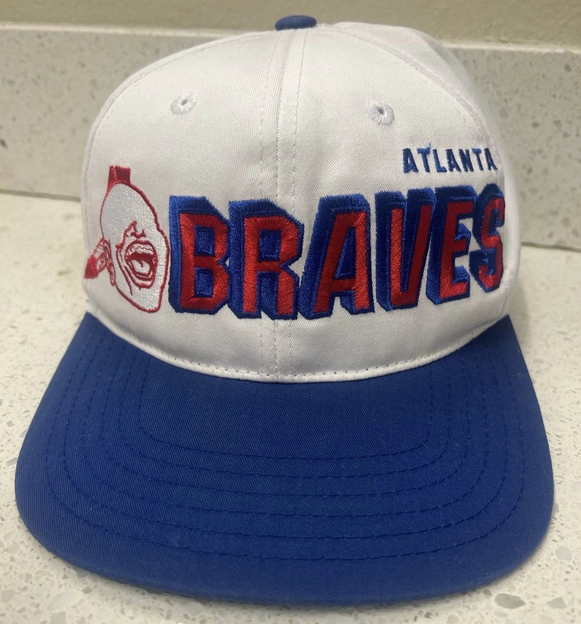 Vintage Atlanta Braves Noc A Homa Misprint Hat