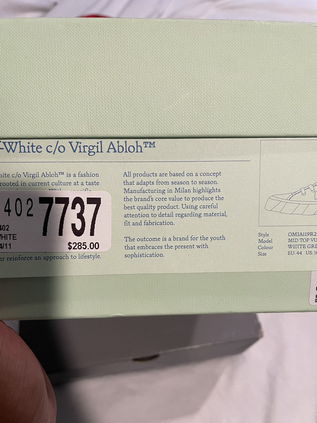 Off-White Off white converse Size US 11 / EU 44 - 11 Thumbnail