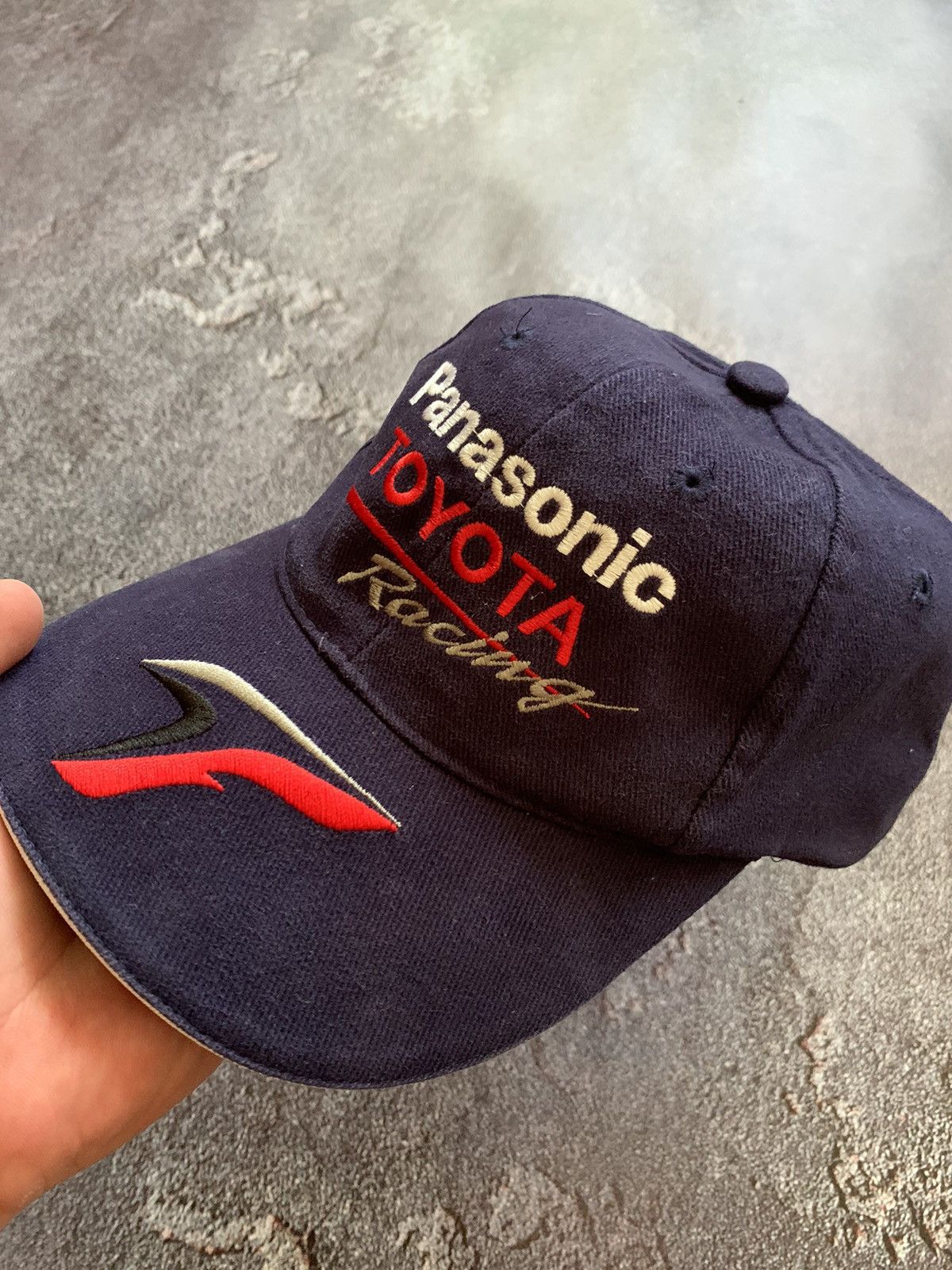 Vintage Toyota Panasonic racing vintage cap/hat Size ONE SIZE - 3 Thumbnail
