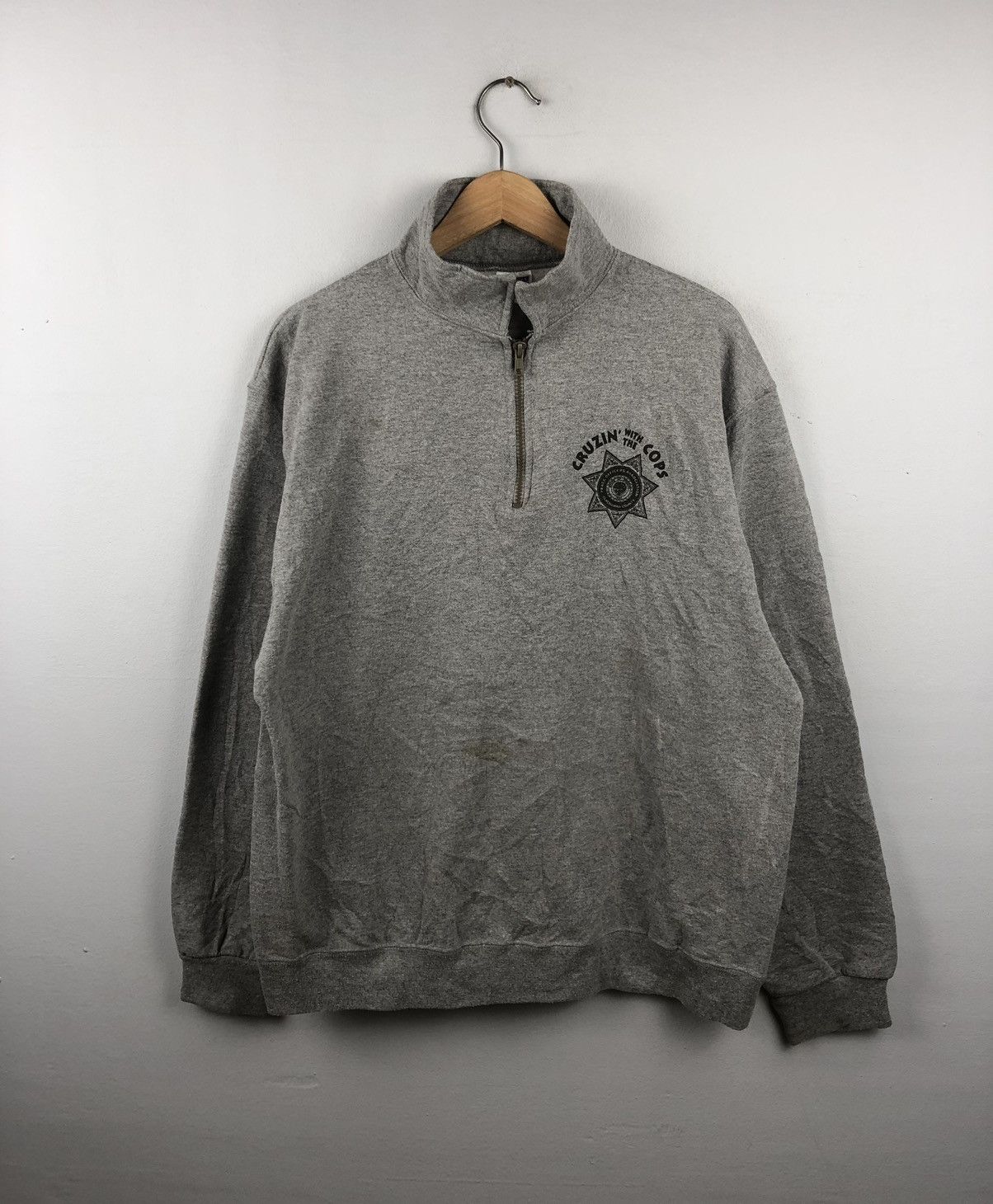 Vintage Vintage 90s Cruzin With The Cop Sweatshirt Size US M / EU 48-50 / 2 - 6 Thumbnail