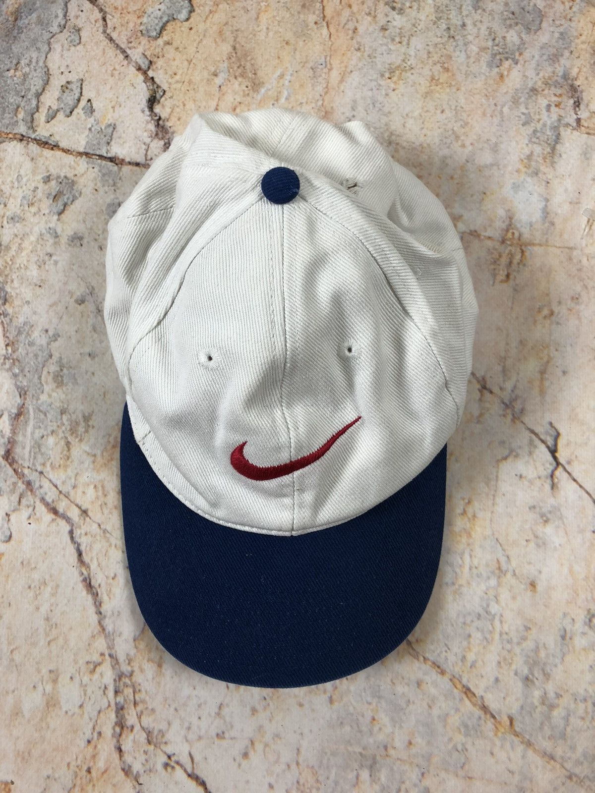 Nike × Vintage Nike vintage cap big logo Size ONE SIZE - 1 Thumbnail