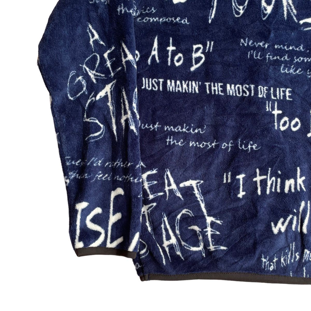 20471120 × Beauty Beast × Japanese Brand 🇯🇵 GENERATE WORDING FULL PRINT FLEECE SWEATSHIRT Size US XL / EU 56 / 4 - 8 Thumbnail