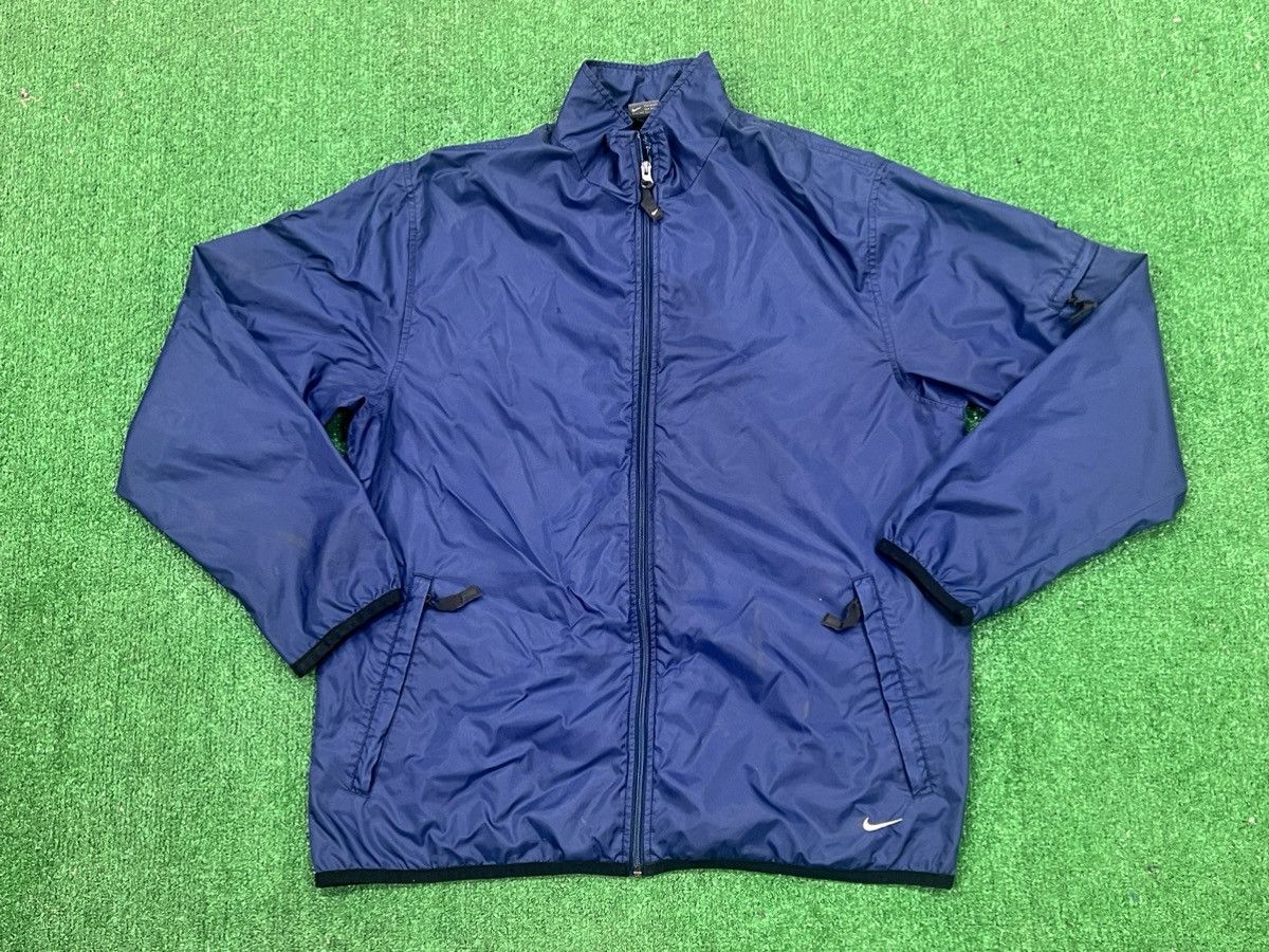 Nike Vintage Y2k Nike Silver Tag Swoosh Lightweight Jacket Size US L / EU 52-54 / 3 - 1 Thumbnail
