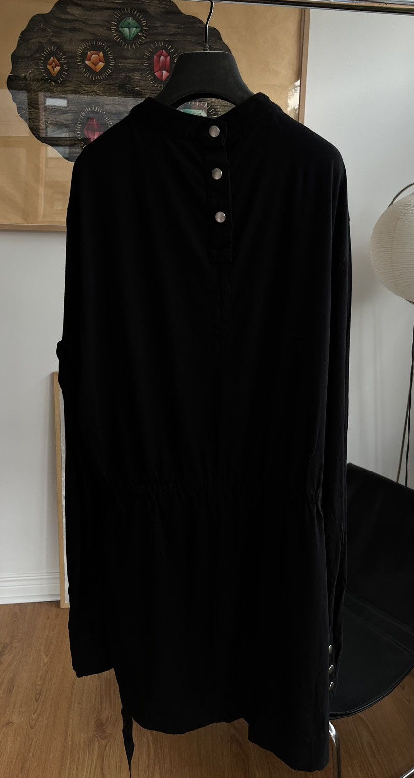 Rick Owens Drkshdw BNWT Black Toothface Print Long Sleeve T-Shirt Size US L / EU 52-54 / 3 - 2 Thumbnail