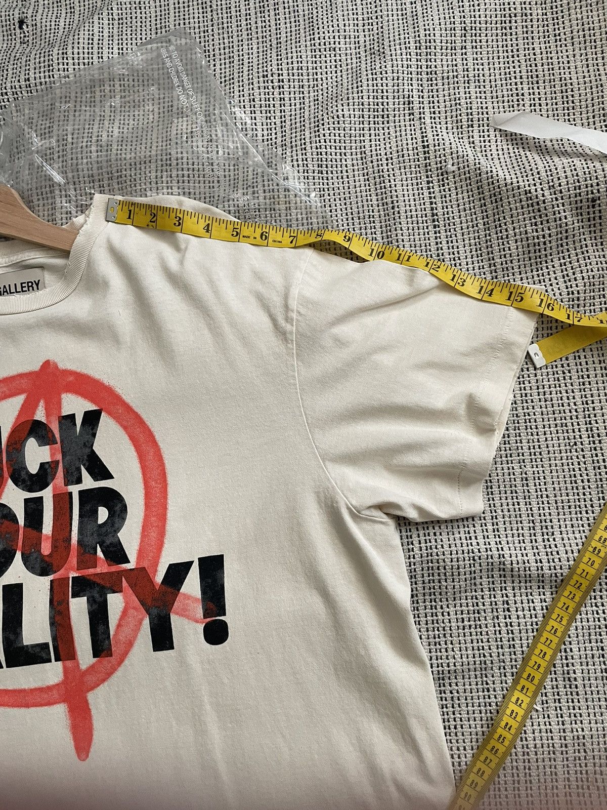 Gallery Dept. Gallery dept . Fuck your reality tee | Grailed