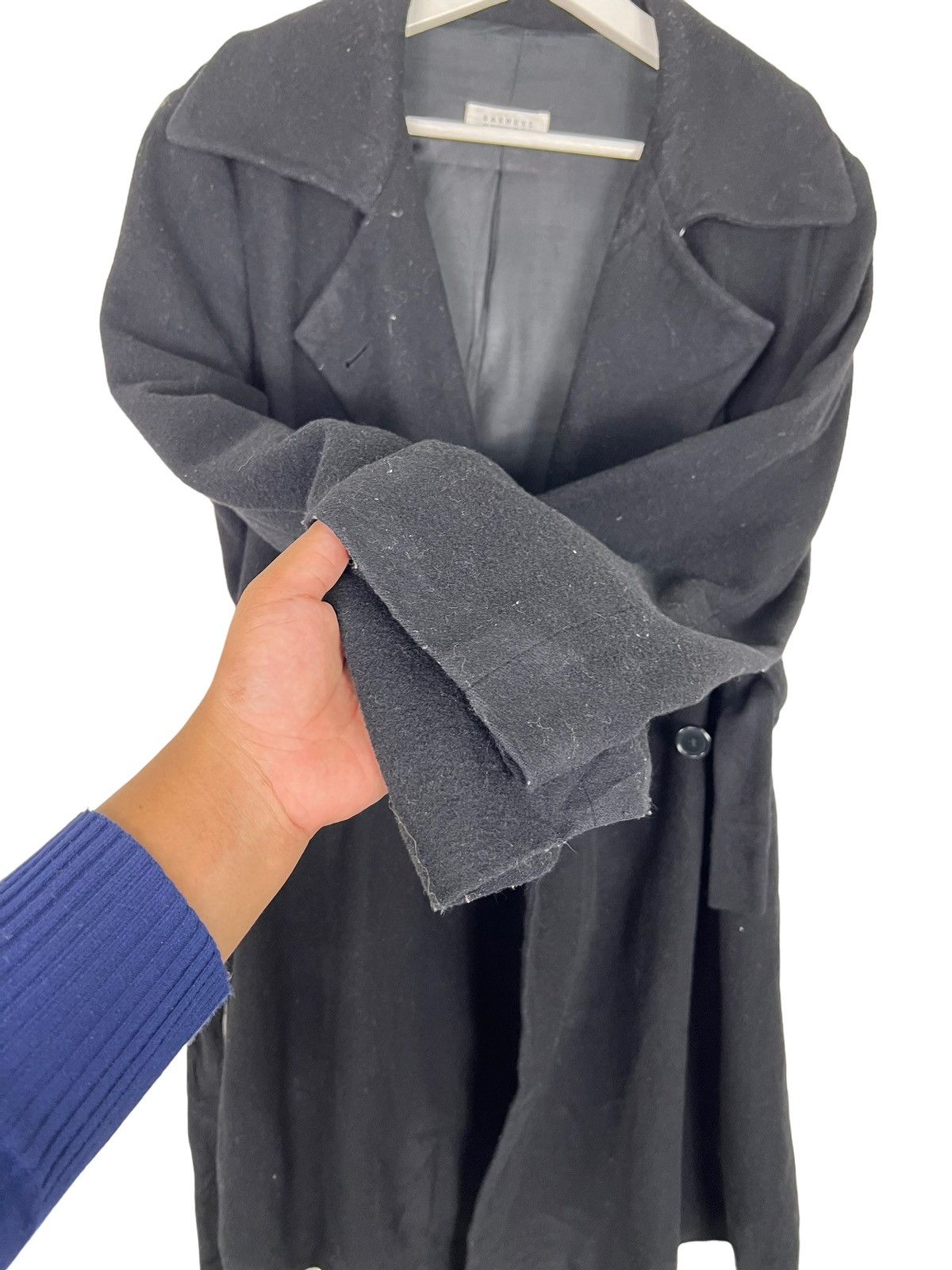 Barneys New York 🔥 BARNEYS NEW YORK WOOL DOUBLE BREASTED COAT Size US S / EU 44-46 / 1 - 8 Thumbnail