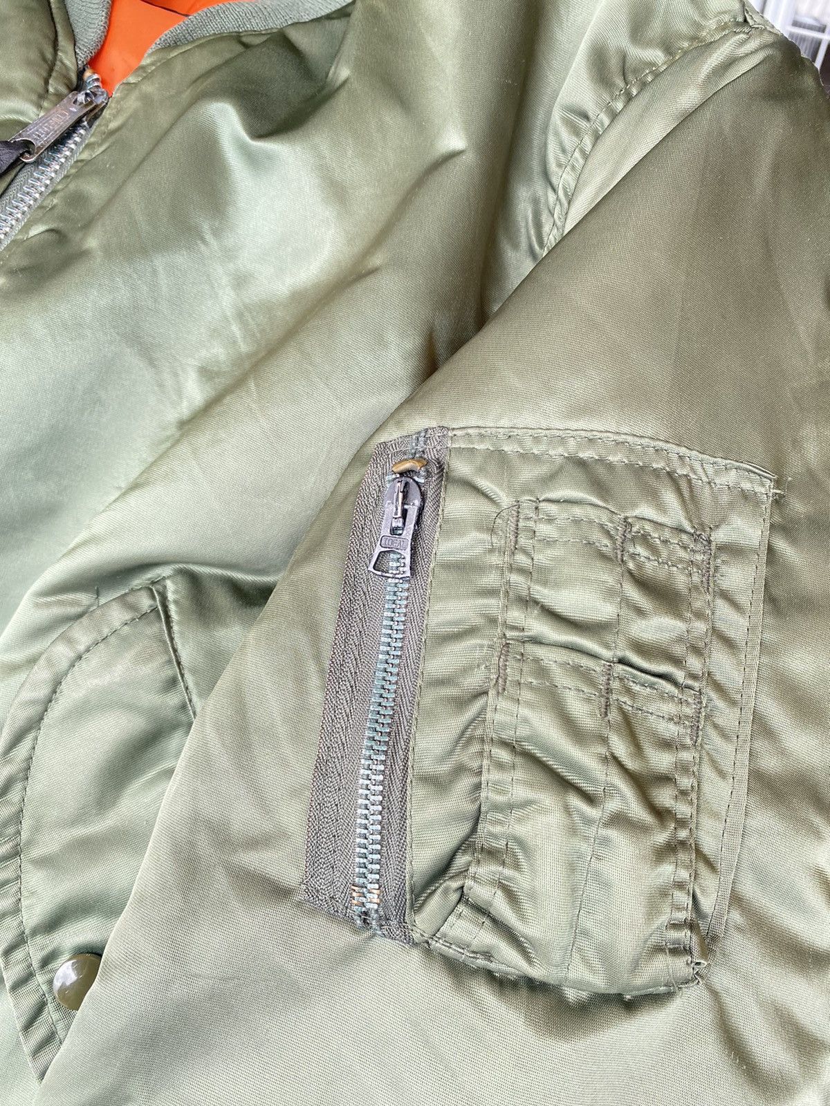Alpha Industries × Avirex Vintage Corinth MA-1 Bomber Jacket Size US L / EU 52-54 / 3 - 5 Thumbnail