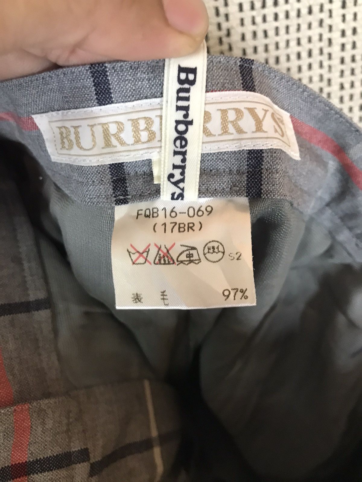 Burberry × Vintage ‼️VINTAGE BURBERRY NOVA CHECK CASUAL PANT NICE DESIGN‼️ Size US 32 / EU 48 - 11 Thumbnail
