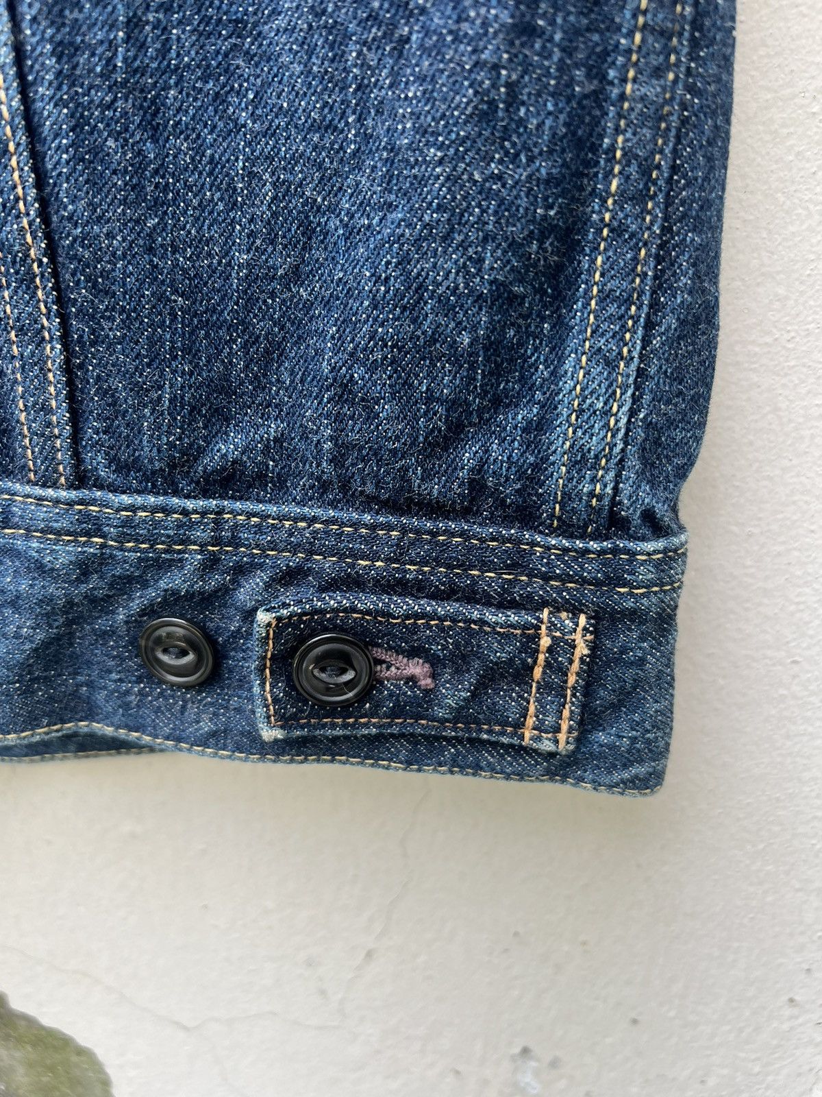 45rpm Vintage 45rpm Japan Denim Trucker Jacket Size US M / EU 48-50 / 2 - 16 Thumbnail