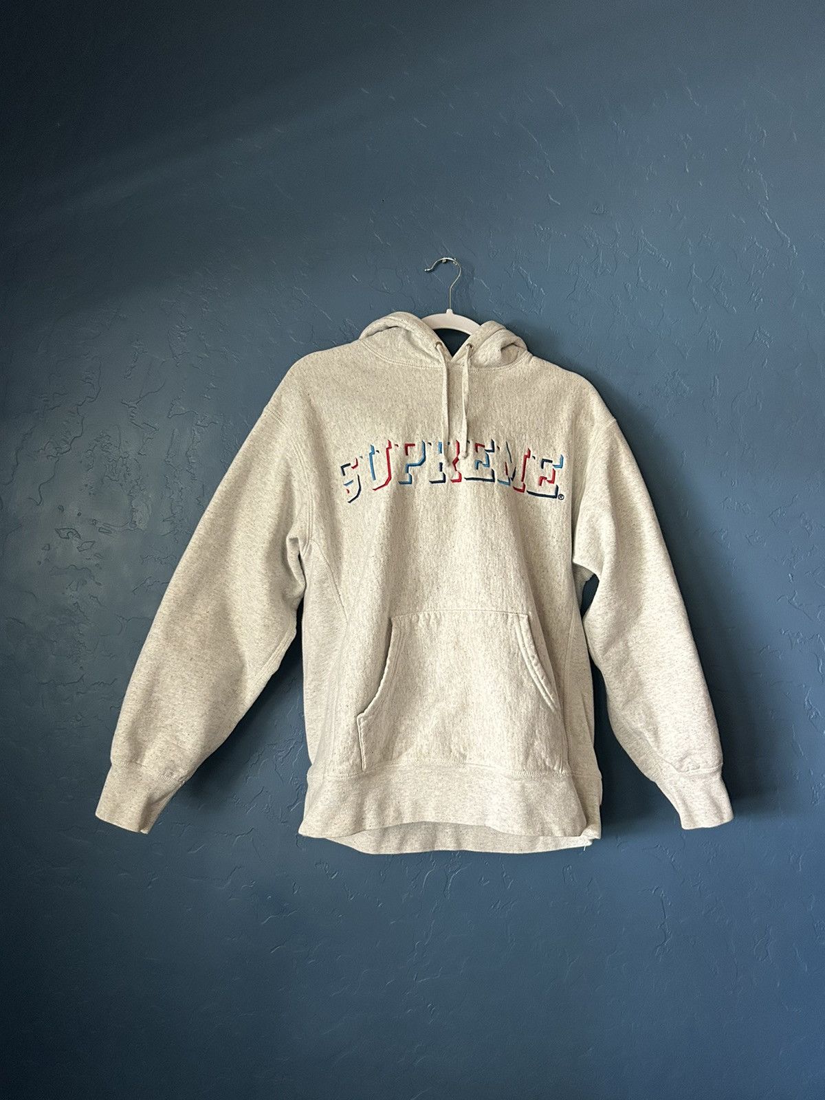 Supreme Supreme hoodie grey medium Size US S / EU 44-46 / 1 - 1 Thumbnail