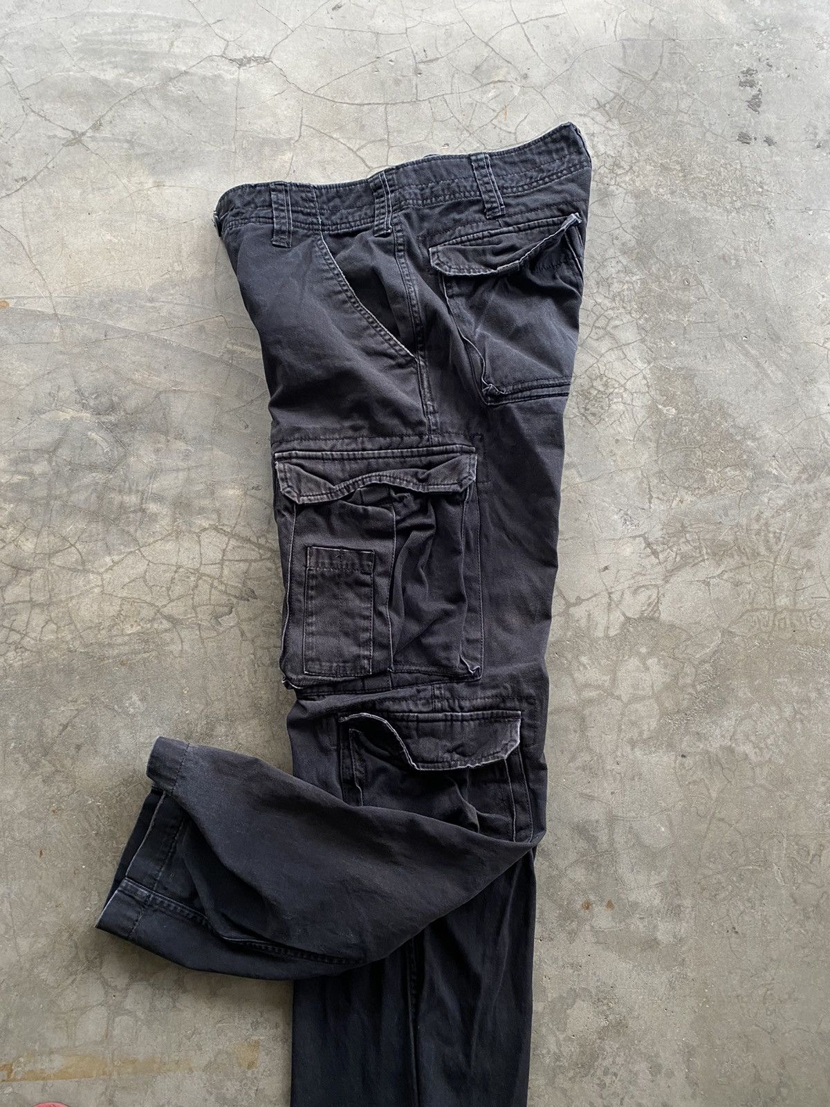 If Six Was Nine × Japanese Brand × Le Grande Bleu (L.G.B.) Baggy Jeans Japanese R.C.c 986 Cargo Bondage Size US 30 / EU 46 - 10 Thumbnail
