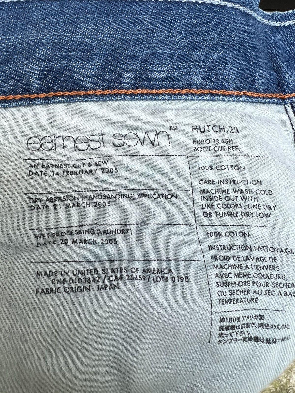 Earnest Sewn Vintage Earnest Sewn Distress Patchwork Denim Bootcut Jeans Size US 32 / EU 48 - 24 Thumbnail