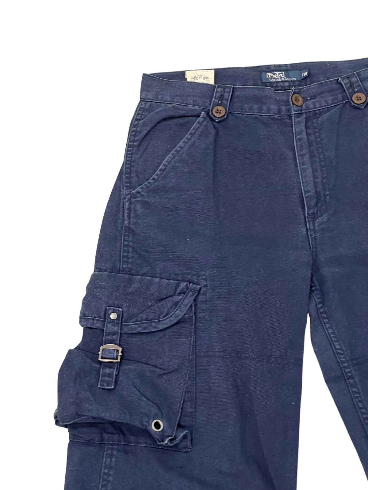 Polo Ralph Lauren 🐎Polo Ralph Lauren Cargo Pant Wide Loose 5🟦8 Size US 30 / EU 46 - 8 Thumbnail