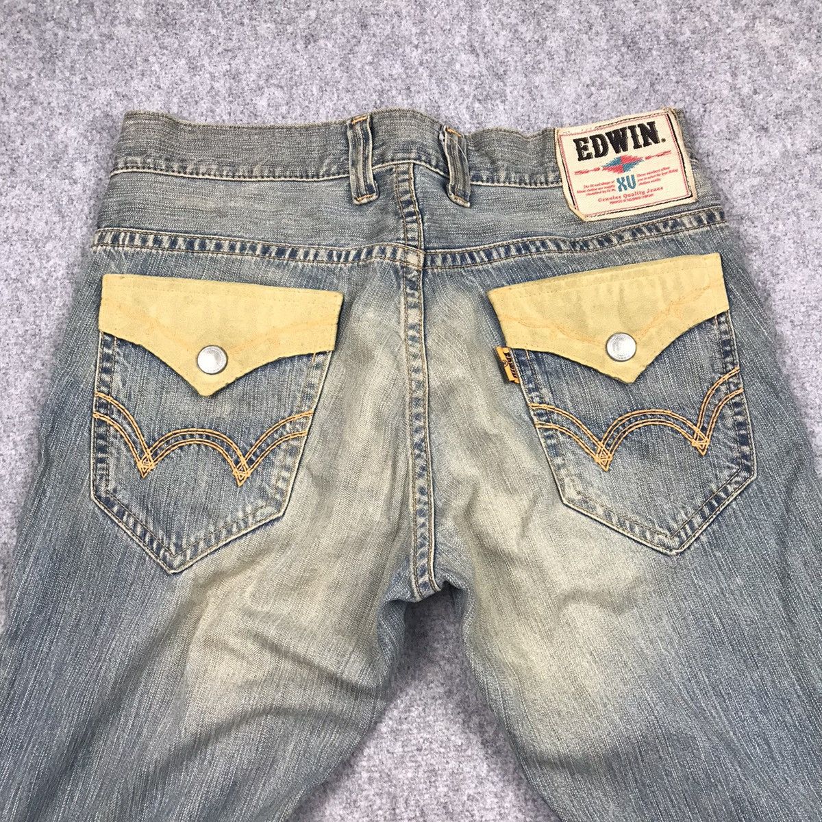 Edwin × Japanese Brand FLARE JENAS💥EDWIN BOOT CUT DENIM PANTS Size US 34 / EU 50 - 13 Thumbnail