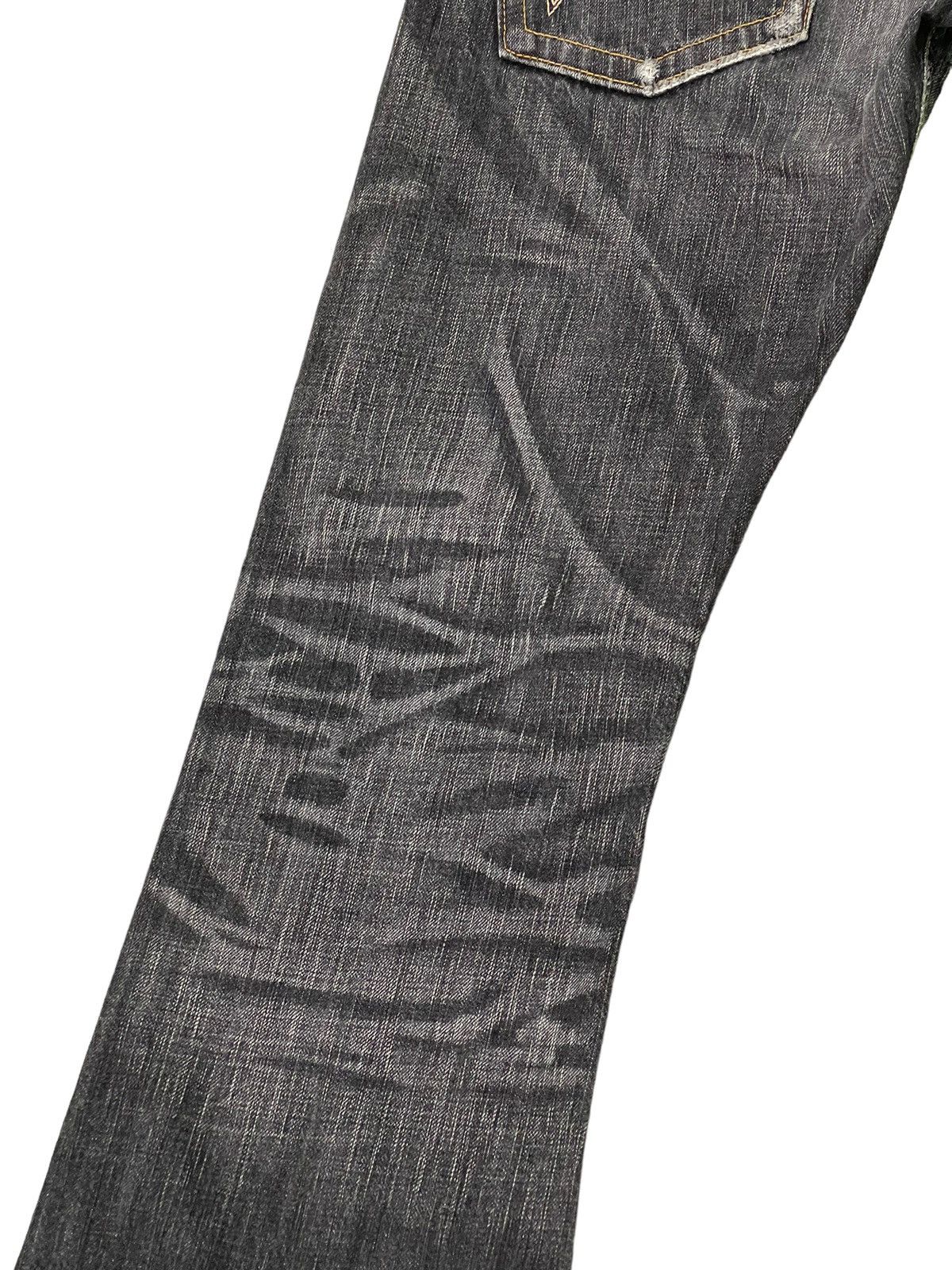 Japanese Brand Flare Jeans Edwin Japan Distress Acid Wash Boot Cut 5🟦7T Size US 30 / EU 46 - 17 Thumbnail