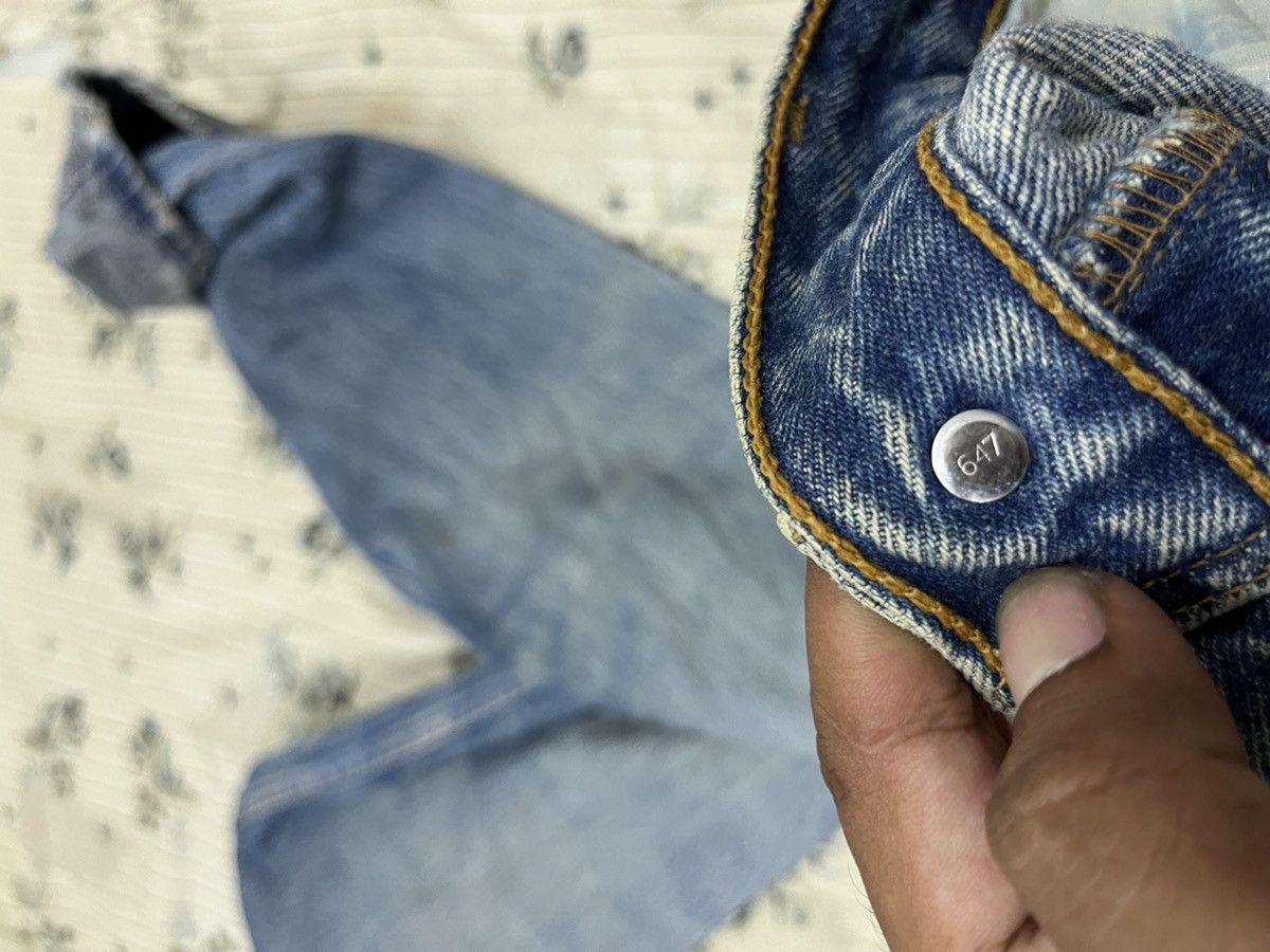 Levi's (Uuuu). RARE VTG LEVIS DISTRESSED DENIM Size US 33 - 16 Thumbnail
