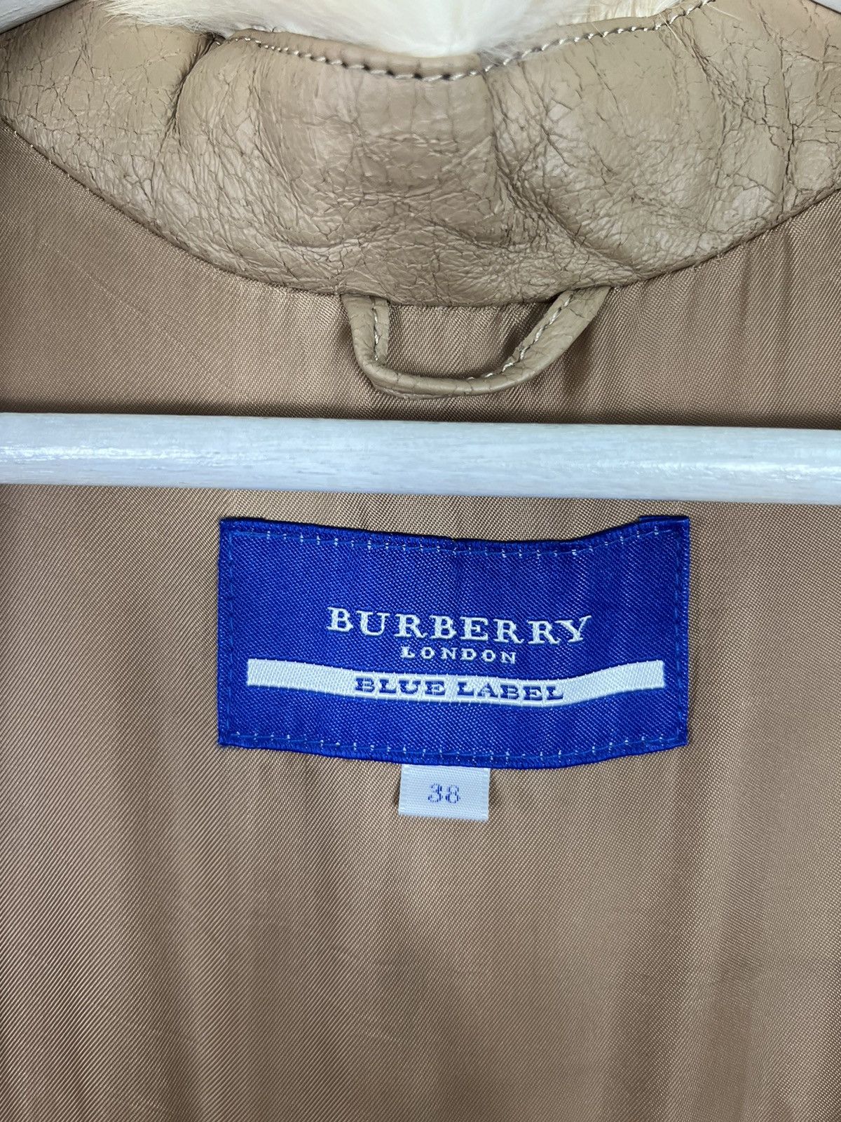 Burberry 🔥 BURBERRY LONDON BLUE LABEL REAL FUR TRIM Size M / US 6-8 / IT 42-44 - 11 Thumbnail
