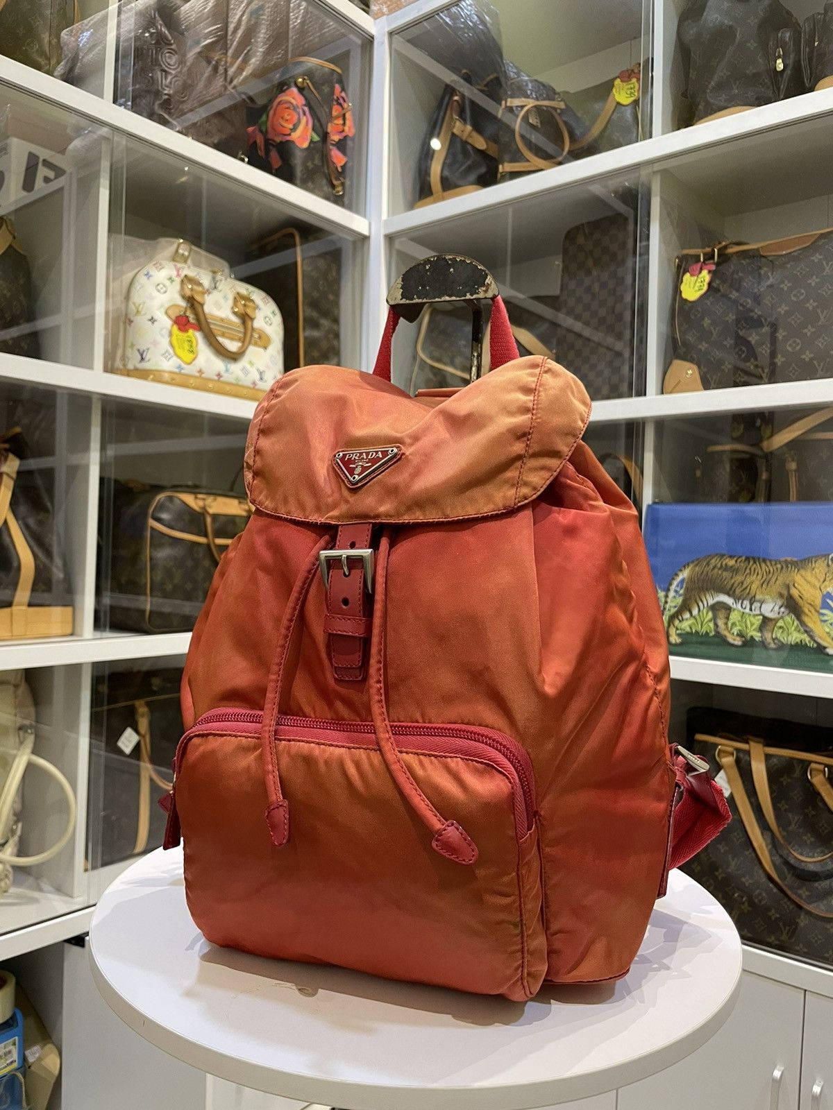AUTHENTIC PRADA NYLON BACKPACK -1861
